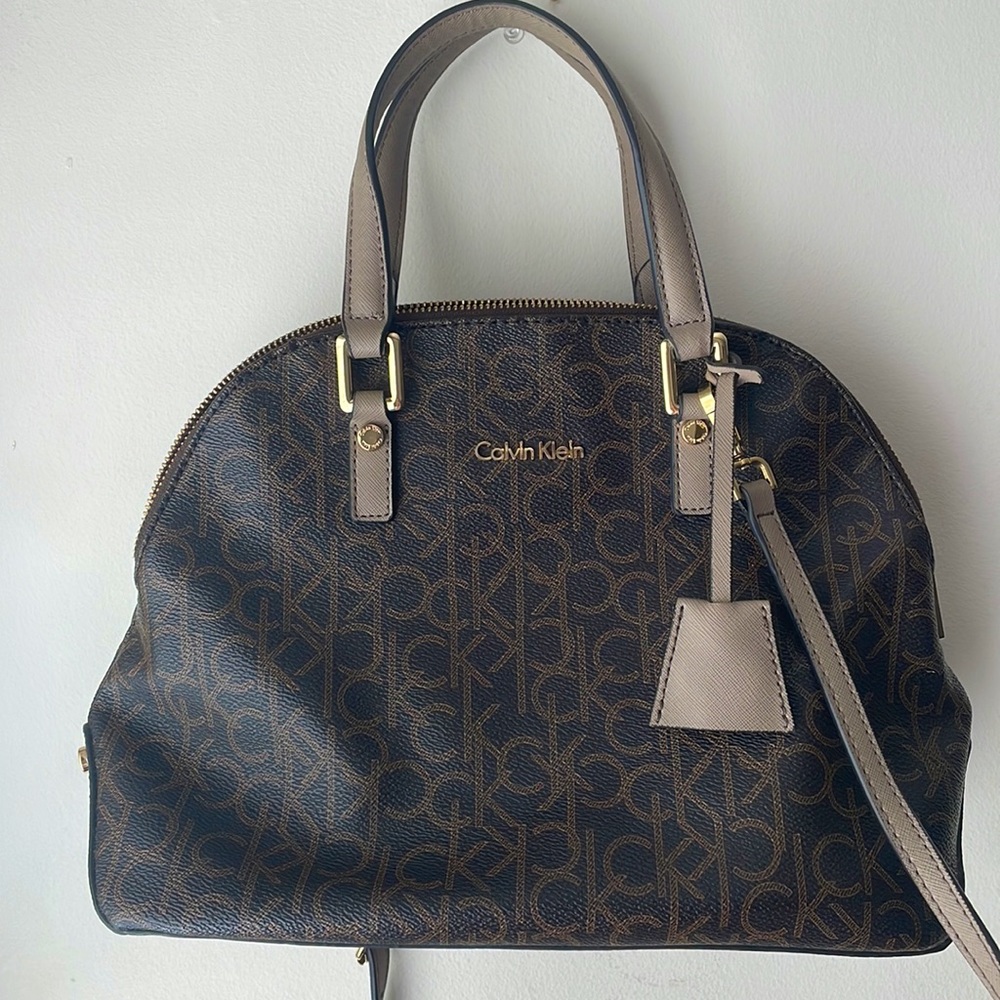 Calvin Klein Monogram Dome Purse - Picture 6 of 11